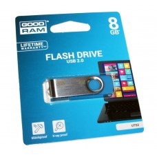 USB Flash Drive 8Gb Goodram Twister Blue / 18/9Mbps / UTS2-0080B0R11