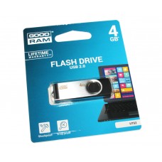 USB Flash Drive 4Gb Goodram Twister Black / UTS2-0040K0R11
