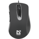 Мышь Defender Datum MM-070, Black, USB, оптическая, 1000 dpi, 5 кнопок, 1.5 м (52070)