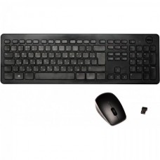 Комплект бездротовий Dell KM632, Black, USB (клавіатура+миша)