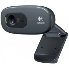 Web камера Logitech C270 HD, Black, 1280x720/30 fps, микрофон с подавлением шума (960-001063)