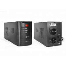 ДБЖ Ritar RTM500 (300W) Standby-L, LED, AVR, 4st, 2xSCHUKO socket, 1x12V4.5Ah, metal Case