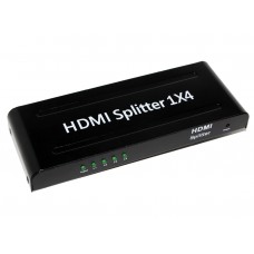 Розгалужувач HDMI сигналу, Atcom, Black, на 4 порти HDMI V1.4, до 25 м (15190)