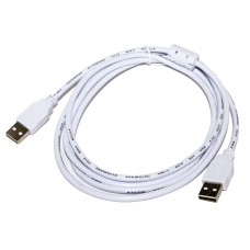Кабель USB - USB 1.8 м Atcom White, AM/AM (16614)