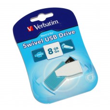 USB Flash Drive 8Gb Verbatim Store'N'Go Swivel Blue / 49812