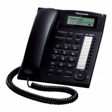 Телефон Panasonic KX-TS2388UAB, Black, провідний, АВН