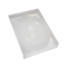 Box DVD/CD (13.5 мм х 19 мм) на 10 дисков, 33 mm, 1 шт, суперпрозрачный
