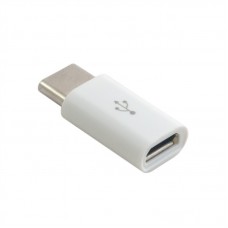 Перехідник micro USB - USB Type C Extradigital White (KBU1672)