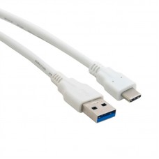 Кабель USB - USB Type C 1 м Extradigital White (KBU1673)