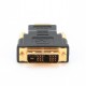 Адаптер HDMI (M) - DVI (M), Cablexpert, Black (A-HDMI-DVI-1)