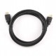 Кабель HDMI - HDMI 1.8 м Cablexpert Black, V2.0, позолочені конектори (CC-HDMI4-6)