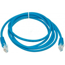Патч-корд 0.25 м, UTP, Blue, Cablexpert, литий, RJ45, кат.5е (PP12-0.25M/B)