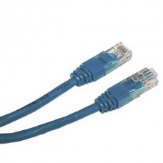 Патч-корд 5 м, UTP, Blue, Cablexpert, литой, RJ45, кат.5е (PP12-5M/B)