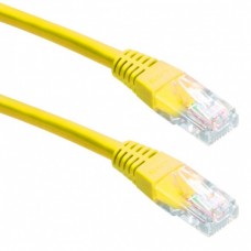 Патч-корд 1 м, FTP, Yellow, Cablexpert, литой, RJ45, кат.5е (PP22-1M/Y)