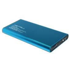 Универсальная мобильная батарея 8000 mAh, PZX, Blue (C128)