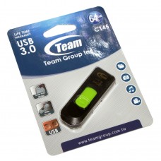 USB 3.0 Flash Drive 64Gb Team C145 Green / TC145364GG01