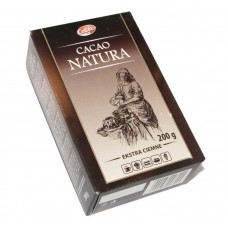 Какао Cacao Natura Extra Ciemne, 200 г, екстра-темне какао