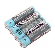 Батарейка AAA (R03), солевая, Raymax, 4 шт, 1.5V, Shrink
