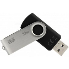 USB 3.0 Flash Drive 32Gb Goodram Twister, Black (UTS3-0320K0R11)
