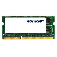 Пам'ять SO-DIMM, DDR3, 8Gb, 1600 MHz, Patriot, 1.35V (PSD38G1600L2S)