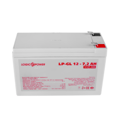 Батарея для ИБП 12В 7,2Ач LogicPower / GL12-7,2 / гелевая