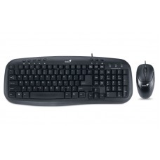 Комплект Genius KM-210, Black, USB (клавіатура+миша)