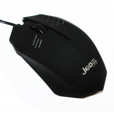 Мышь Jedel M20, USB, 1600 dpi, Box, Black