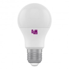 Лампа светодиодная E27, 8W, 4000K, B60, ELM, 660 lm, 220V (18-0024)