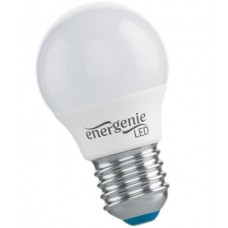Лампа светодиодная E27, 5W, 3000K, A60, EnerGenie, 450 lm, 220V (EG-LED5W-E27K30-12)