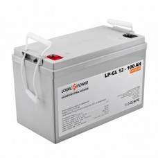 Батарея для ДБЖ 12В 100Ач LogicPower / GL12-100 / гелівий
