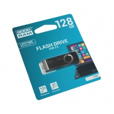 USB Flash Drive 128Gb Goodram Twister, Black (UTS2-1280K0R11)
