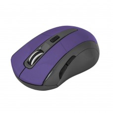 Мышь беспроводная Defender Accura MM-965, Violet/Black, USB, оптическая, 800-1600 dpi (52969)