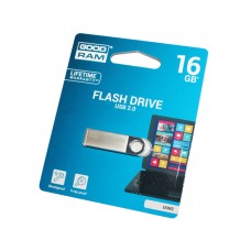 USB Flash Drive 16Gb Goodram UUN2, Silver (UUN2-0160S0R11)