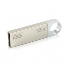 USB Flash Drive 32Gb Goodram UUN2, Silver, металевий корпус (UUN2-0320S0R11)
