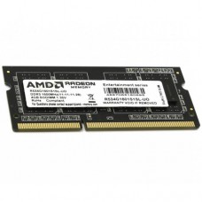 Пам'ять SO-DIMM, DDR3, 4Gb, 1600 MHz, AMD, 1.35V (R534G1601S1SL-U)