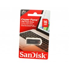 USB Flash Drive 16Gb SanDisk Cruzer Force, Metal Silver, металлический корпус (SDCZ71-016G-B35)