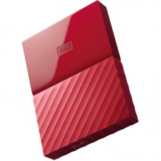 Зовнішній жорсткий диск 1Tb Western Digital My Passport, Red, 2.5