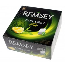 Чай чорний «Remsey» Earl Grey Lemon, 75 пакетів