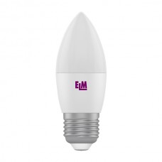 Лампа світлодіодна E27, 4W, 3000K, C37, ELM, 320 lm, 220V (18-0078)