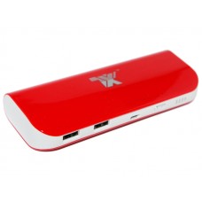Универсальная мобильная батарея 10400 mAh, HQ-Tech XL 5519, Red