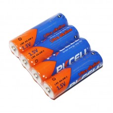 Батарейка AA (LR6), лужна, PKCELL, 4 шт, 1.5V, Shrink