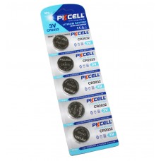 Батарейка CR2032, літієва, PKCELL, 5 шт, 3V, Blister (562432)