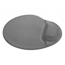 Килимок Defender Easy Work, Gray, зі спеціальною гелевою подушкою під зап'ястя (50915)