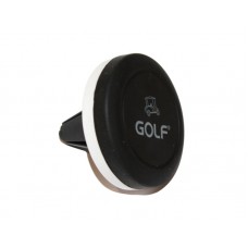 Автотримач для телефону Golf GF-CH02 Black, кріплення дефлектор повітроводу, магніт