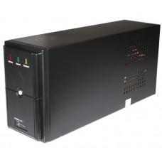 Джерело безперебійного живлення Ritar E-RTM650L-U (360W) ELF-L, LED, AVR, 4st, USB, 2xSCHUKO socket, 1x12V7Ah, metal Case. Q4