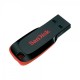 USB Flash Drive 64Gb SanDisk Cruzer Blade, Black/Red (SDCZ50-064G-B35)
