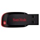 USB Flash Drive 64Gb SanDisk Cruzer Blade, Black/Red (SDCZ50-064G-B35)