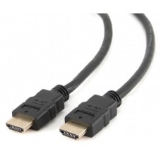 Кабель HDMI - HDMI 4.5 м Cablexpert Black, V2.0, 4К 60 Гц, позолочені конектори (CC-HDMI4L-15)