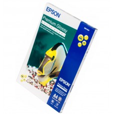 Фотобумага Epson, глянцевая, A4, 255 г/м², 50 л, Premium Series (C13S041624)