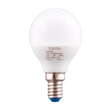 Лампа светодиодная E14, 5W, 3000K, G45, Ilumia, 500 lm, 220V (L-5-G45-E14-WW)